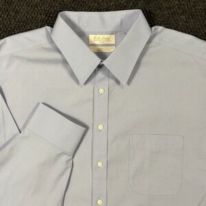 gold label roundtree & yorke fitted point collar dress shirt | Shirts | Roundtree Yorke Mens 834 Blue Oxford Non Iron table dressing table